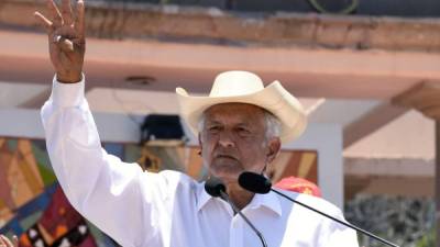 López Obrador busca por tercera vez la presidencia de México./AFP.
