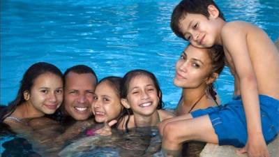 Jennifer López y Alex Rodríguez mantenían una hermosa con relación en la que compartían tiempo de calidad con los hijos de ambos.