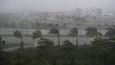 Irma impactó los Cayos de Florida a las 7:10 am (5:10 am hondureña) de este domingo.
