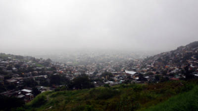 Copeco insta a estar atentos a las precipitaciones en Tegucigalpa.
