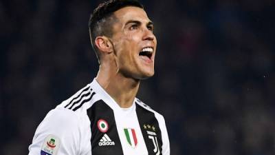Cristiano Ronaldo le dio la victoria a la Juventus contra el Torino. Foto AFP