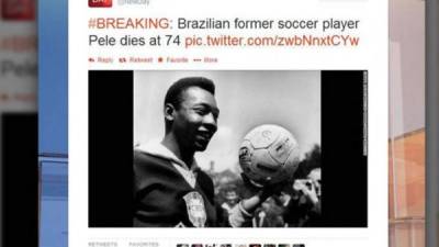 Este es el mensaje en el que cuenta 'New Day' daba por muerto a Pelé.