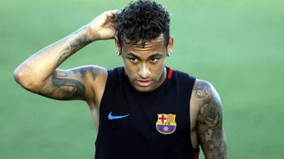 Neymar ya no es jugador del Barcelona.