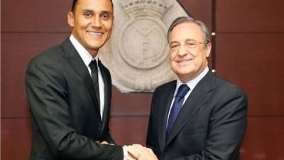 Navas y Florentino se han reunido y el tico ha exigido un aumento de salario.