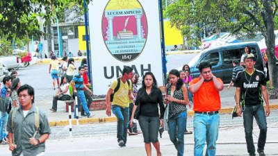 El proceso de admisión de los nuevos alumnos de la Unah ya comenzó.