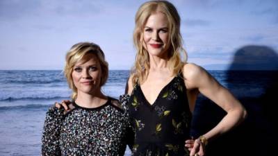 Nicole Kidman y Reese Witherspoon en la premier de ' Big Little Lies'.