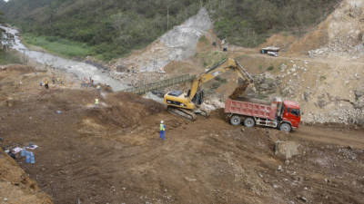 El proyecto de construcción de Patuca III se encuentra paralizado por falta de fondos.