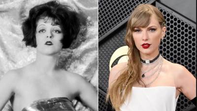 Clara Bow y Taylor Swift.