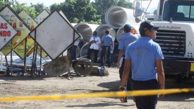 El guardia Gregorio Reyes fue asesinado ayer.