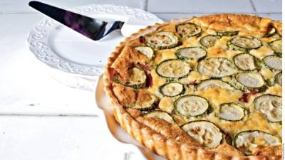 Hay diferentes formas de rellenar el quiche.