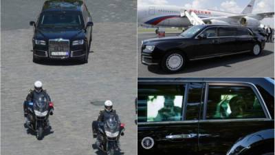 Donald Trump y Vladimir Putin exhibieron este lunes sus poderosos vehículos blindados a su llegada a Helsinki para celebrar una histórica cumbre bajo estrictas medidas de seguridad.