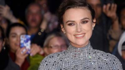 La actriz británica Keira Knightley.