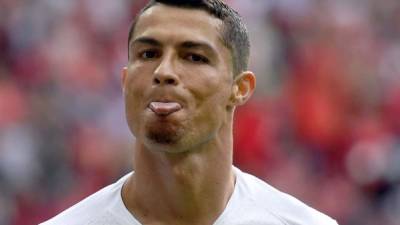 Cristiano Ronaldo ha sido la figura de Portugal en el Mundial al anotar 4 goles en dos juegos. FOTO EFE.