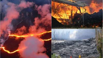 La avalancha de lava del volcán Kilauea, en Hawái, ha causado estragos en las últimas semanas tras más de un mes de explosiones sin que los expertos logren vaticinar cuándo dejará de erupcionar.