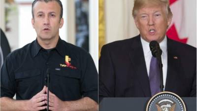 El vicepresidente venezolano, Tareck El Aissami, está en la mira de la administración de Donald Trump.