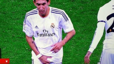 Ángel Di María se vio envuelto en una polémica por un supuesto gesto en contra de la afición del Real Madrid.