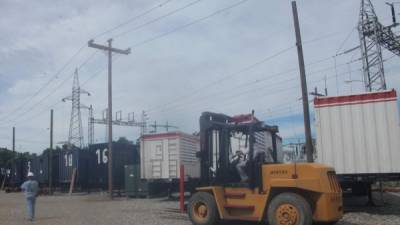 Los equipos de generación ya fueron instalados en La Ceiba. Foto: Javier Rosales