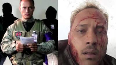 El excapitán Pérez ha divulgado en sus redes sociales los videos del ataque de los militares venezolanos.
