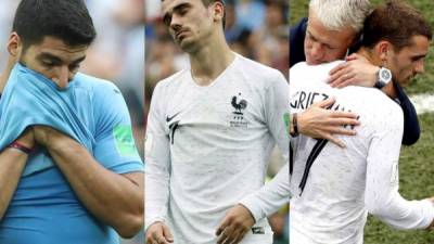 Mira las imágenes más curiosas de lo que fue la clasificación de Francia a semifinales tras vencer 2-0 a Uruguay. Griezmann pese a marcar, se vio triste y reveló por qué no quiso festejar, además los charrúas rompieron en llanto tras la eliminación.