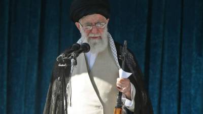El guía supremo iraní, ayatolá Alí Jamenei. AFP