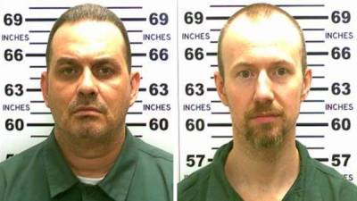 David Sweat, de 35 años, y Richard Matt, 49, son los hombres más buscados en Estados Unidos tras fugarse de una cárcel de máxima seguridad en Nueva York.