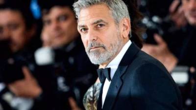 El actor George Clooney.