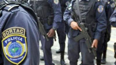Policía Nacional de Honduras. Foto referencial.