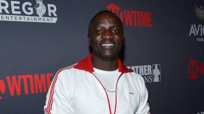 El cantante Akon.