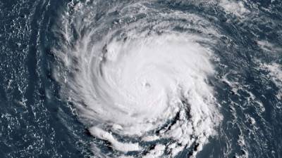 Se espera que el huracán Florence se convierta en un peligro. AFP/NOAA