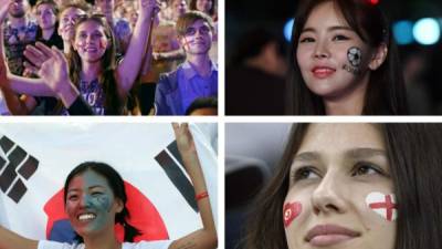 La belleza del Mundial. Las chicas más hermosas en el quinto día de Rusia 2018.