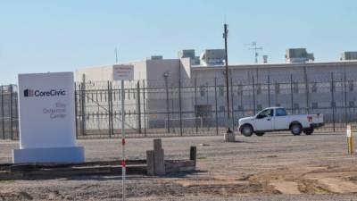 Vista exterior del Centro de Detención de Eloy, en Arizona. EFE