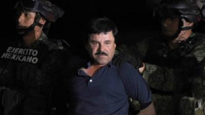 El narcotraficante Joaquín 'El Chapo' Guzmán, líder del cártel de Sinaloa, prófugo de la justicia, fue recapturado el viernes anterior.