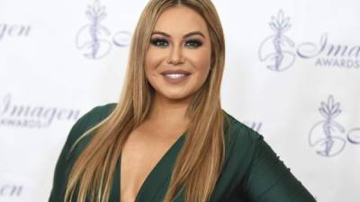 Chiquis Rivera, hija de la fallecida cantante Jenni Rivera.