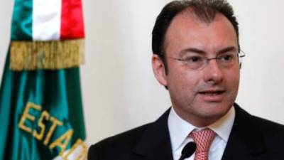 Luis Videgaray, ministro de Hacienda de México.