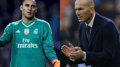 Zidane le ha deposutado su total confianza al meta tico Keylor Navas.