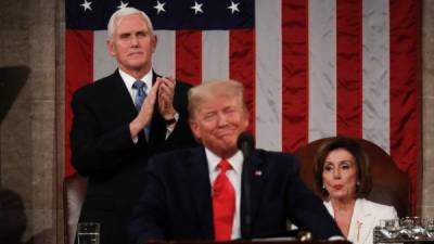 El presidente de Estados Unidos, Donald Trump, reiteró este martes durante el discurso sobre el Estado de la Unión ante el Congreso su promesa de retirar las tropas de Afganistán. AFP