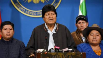 Evo Morales envió su carta de renuncia al Congreso de Bolivia un día después de dimitir a su cargo públicamente./AFP.