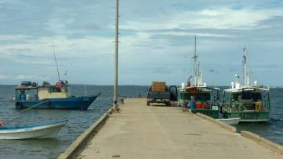 Ya se preparan en Trujillo para la temporada de cruceros. Foto: Samuel Zelaya