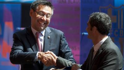 Bartomeu (Presidente) y Valverde (entrenador) tendrán en el FC Barcelona a un nuevo jugador a inicios del 2018.