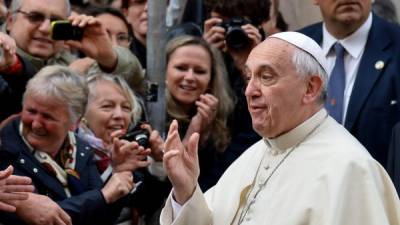 El Papa sigue mostrando su sencillez y carisma.