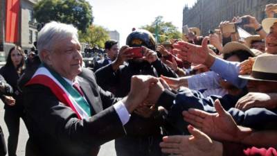 El nuevo presidente de los mexicanos, Andrés Manuel López Obrador.