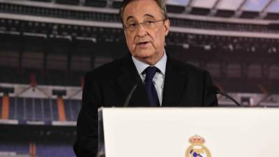 El presidente Florentino Pérez ha sido objeto de burla por lo que ha sucedido.