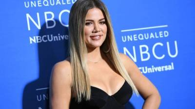 Khloe Kardashian attends the NBCUniversal 2017 Upfront on May 15, 2017 in New York City. attend the NBCUniversal 2017 Upfront on May 15, 2017 in New York City. / AFP PHOTO / ANGELA WEISS (Photo credit should read ANGELA WEISS/AFP/Getty Images)