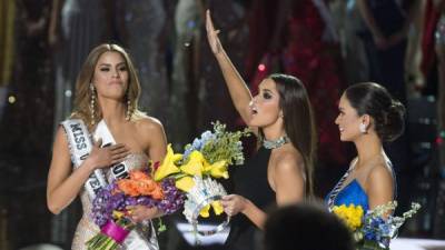 Paulina Vega le quitó la corona a su compatriota, Ariadna Gutiérrez.