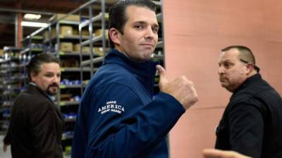 Trump Jr. quedó a cargo del imperio familiar luego de que su padre asumiera la presidencia de EUA.