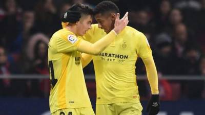 Antony 'Choco' Lozano fue titular en los dos encuentros frente al Atlético de Madrid.