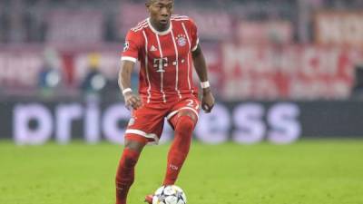 David Alaba es de los mejores jugadores del Bayern.