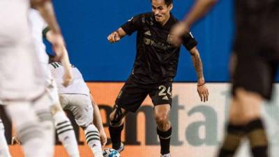 Andy Najar debutó el fin de semana en la MLS tras un año fuera de las canchas por las lesiones.