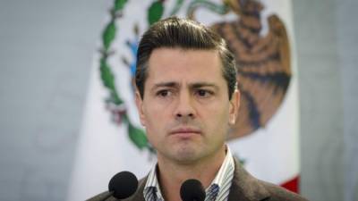 El presidente mexicano Enrique Peña Nieto.