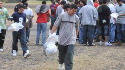 Las autoridades hondureñas calculan que en Estados Unidos viven alrededor de un millón de hondureños, entre residentes legales e indocumentados.EFE